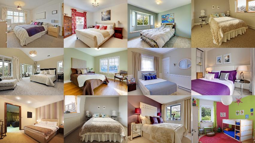 painting bedrooms